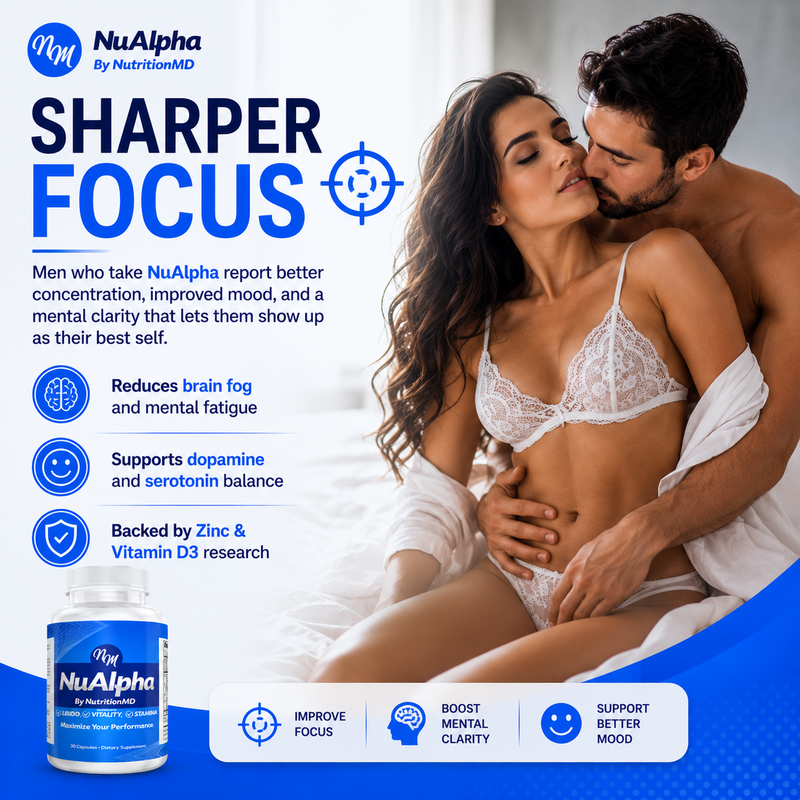 Enhanced Focus. Elevated Male Vitality.